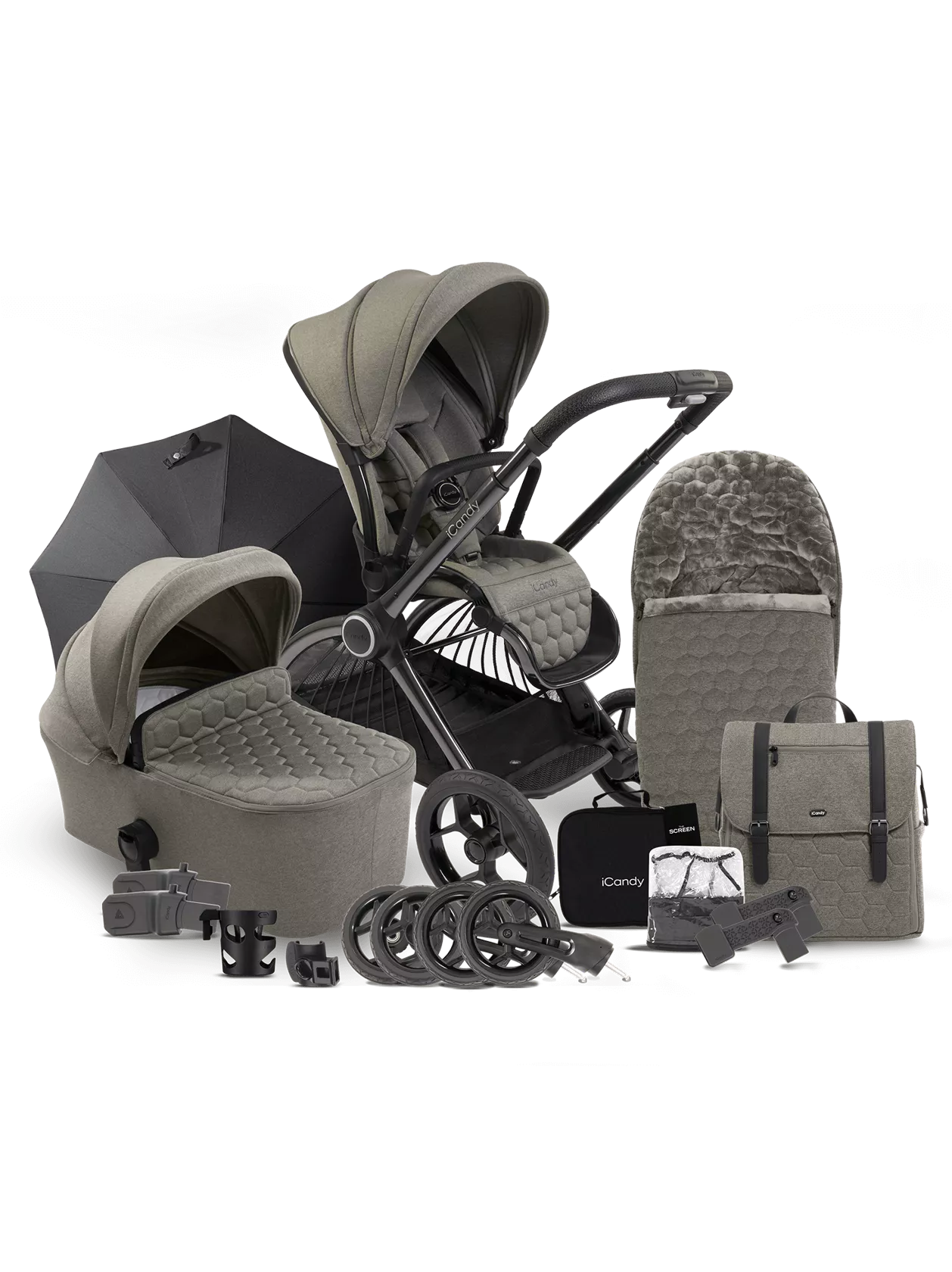 Core Pushchair and Carrycot - Complete Bundle