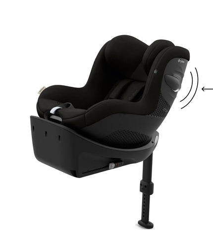 Cybex Sirona Gi i-Size 360 Car Seat with Isofix Base – Magic Black