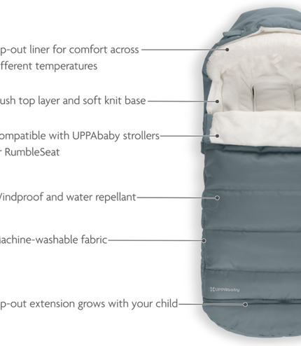 Uppababy Footmuff Vista Cozy Ganoosh - Dillan