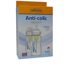 DR BROWN'S Options + 2Pk Bottle Wide Neck 270Ml