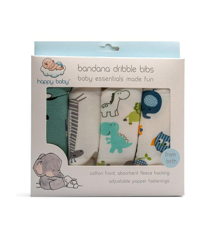 Happy baby Bandanna bibs Safari