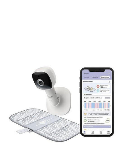 Hubble Dream + Connected Sensor Matt with 1080p Wi-Fi Video Baby Camera