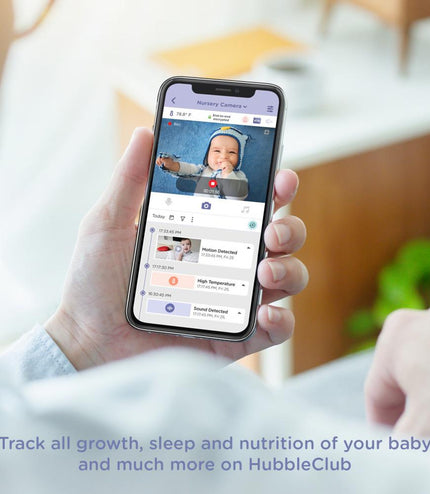 Hubble Nursery Pal Link Premium 5″ Smart Video Baby Monitor