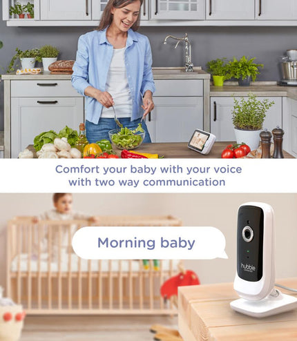Hubble Nursery Pal Link Premium 5″ Smart Video Baby Monitor