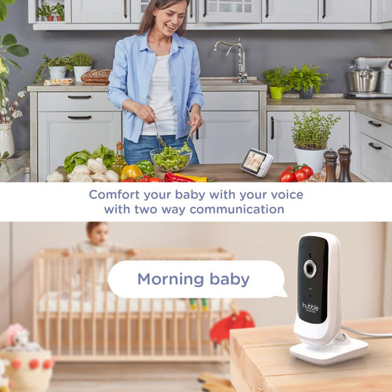 Hubble Nursery Pal Link Premium 5″ Smart Video Baby Monitor