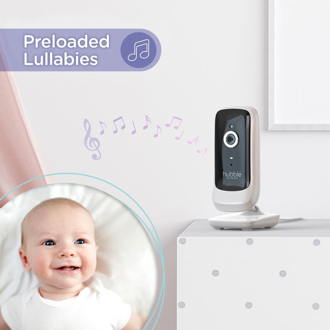 Hubble Nursery View Partner Video Baby Monitor