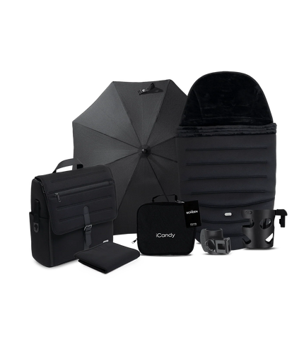 Peach 8 Black  - Bundle