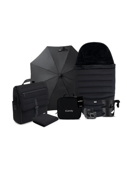 Peach 8 Black  - Bundle