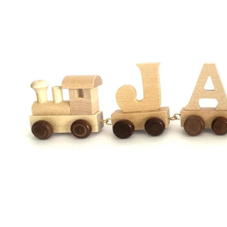 Wooden train Narural