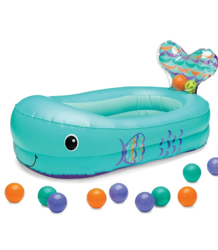 Whale inflatable bath