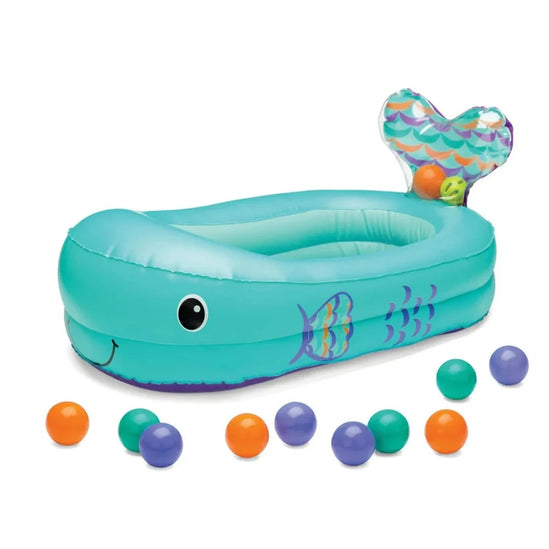 Whale inflatable bath