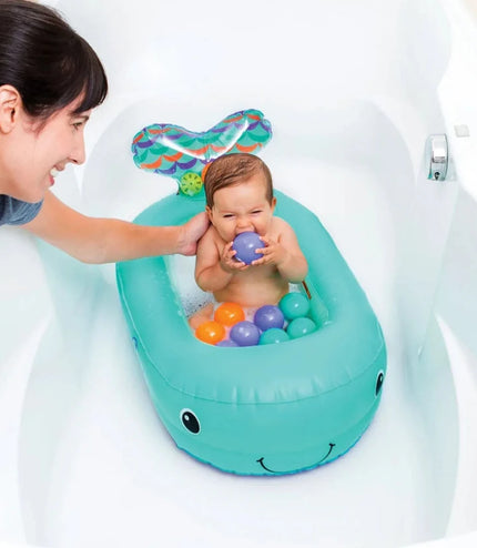 Whale inflatable bath