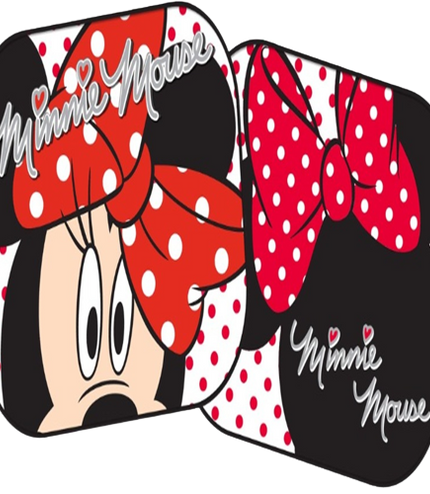 Minnie Mouse Car Sunshades - 2 Pack Universal Car Side Window Sunshades