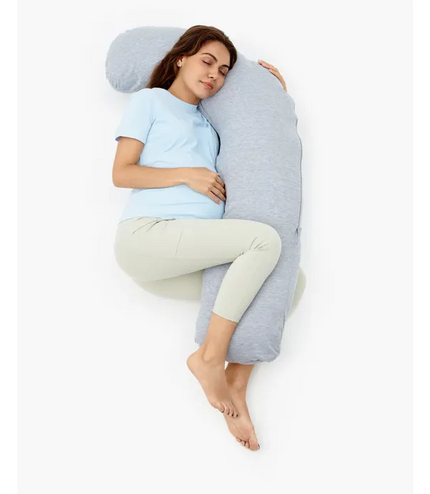 Momcozy J Shaped Maternity Body Pillow