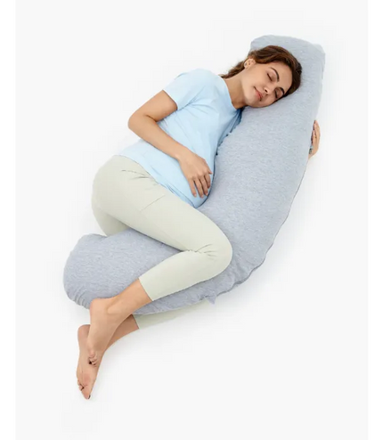 Momcozy J Shaped Maternity Body Pillow
