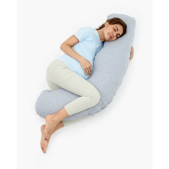Momcozy J Shaped Maternity Body Pillow