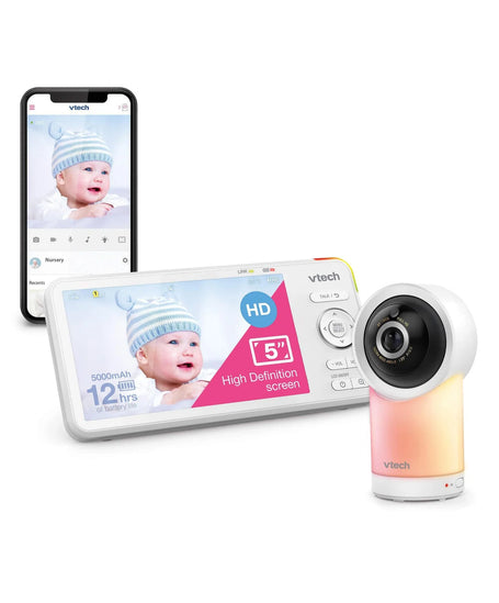 Vtech 5" Smart WiFi Pan & Tilt Monitor