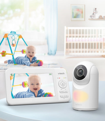 VTech VM5467 5inch Pan & Tilt Video Monitor with Night Light
