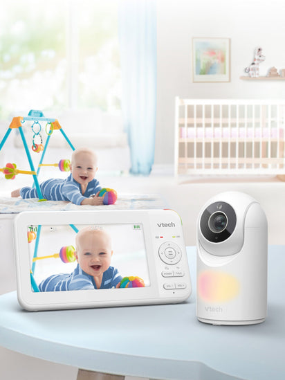 VTech VM5467 5inch Pan & Tilt Video Monitor with Night Light