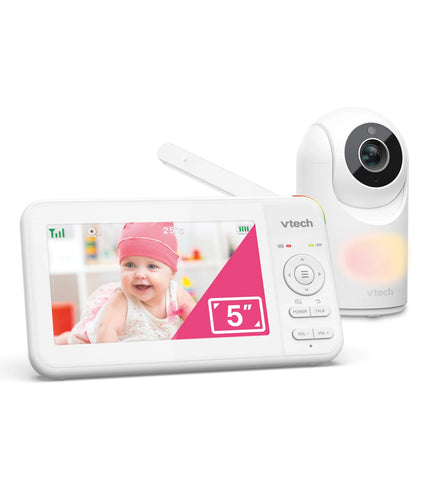 VTech VM5467 5inch Pan & Tilt Video Monitor with Night Light