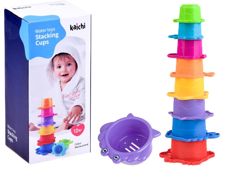 Kaichi Stacking Cups Baby Bath Set