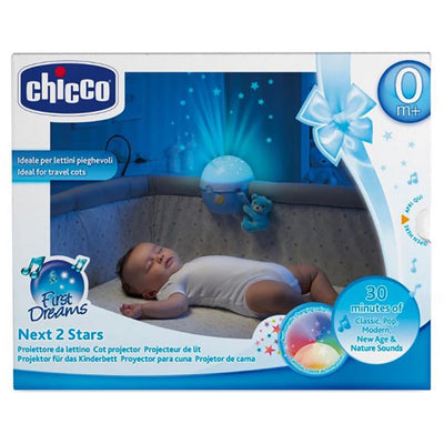 Chicco Next 2 Stars Cot Projector - Happy Baby