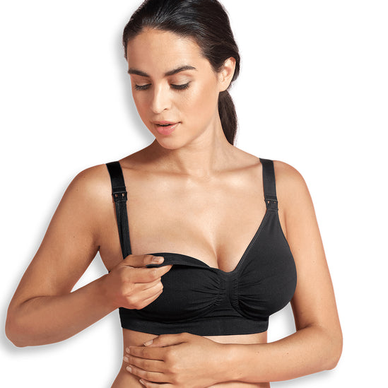 Maternity & Nursing Bra with Carri-Gel Support - Happy Baby