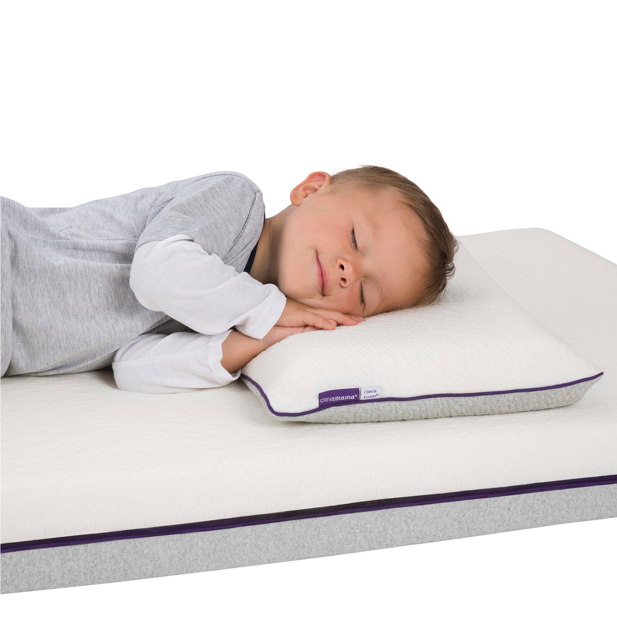 ClevaFoam® Toddler Pillow - Happy Baby