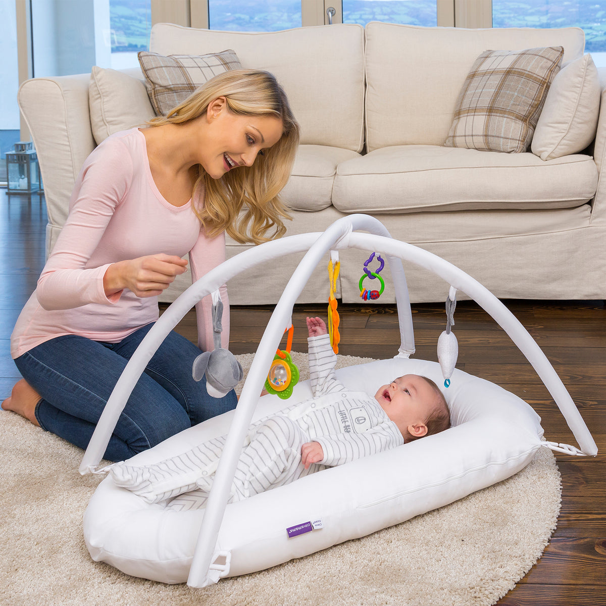 ClevaSleep® Pod Play Arch - Happy Baby