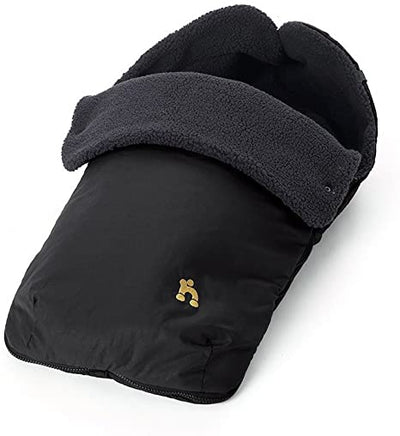 Out N About Footmuff - Black/ Navy/ Steel Grey - Happy Baby