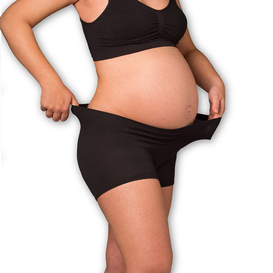 2 x Maternity & Hospital Panties Black - Happy Baby