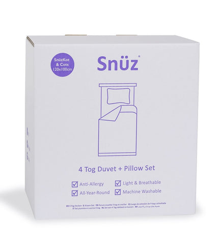 Snuz Duvet & Pillow Box Set - Happy Baby