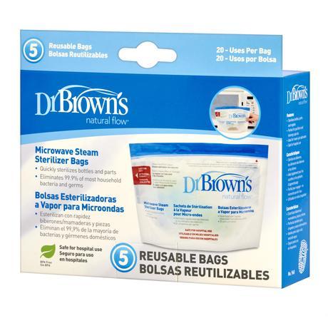 Dr Brown's Microwave Steam Steriliser Bags - Happy Baby
