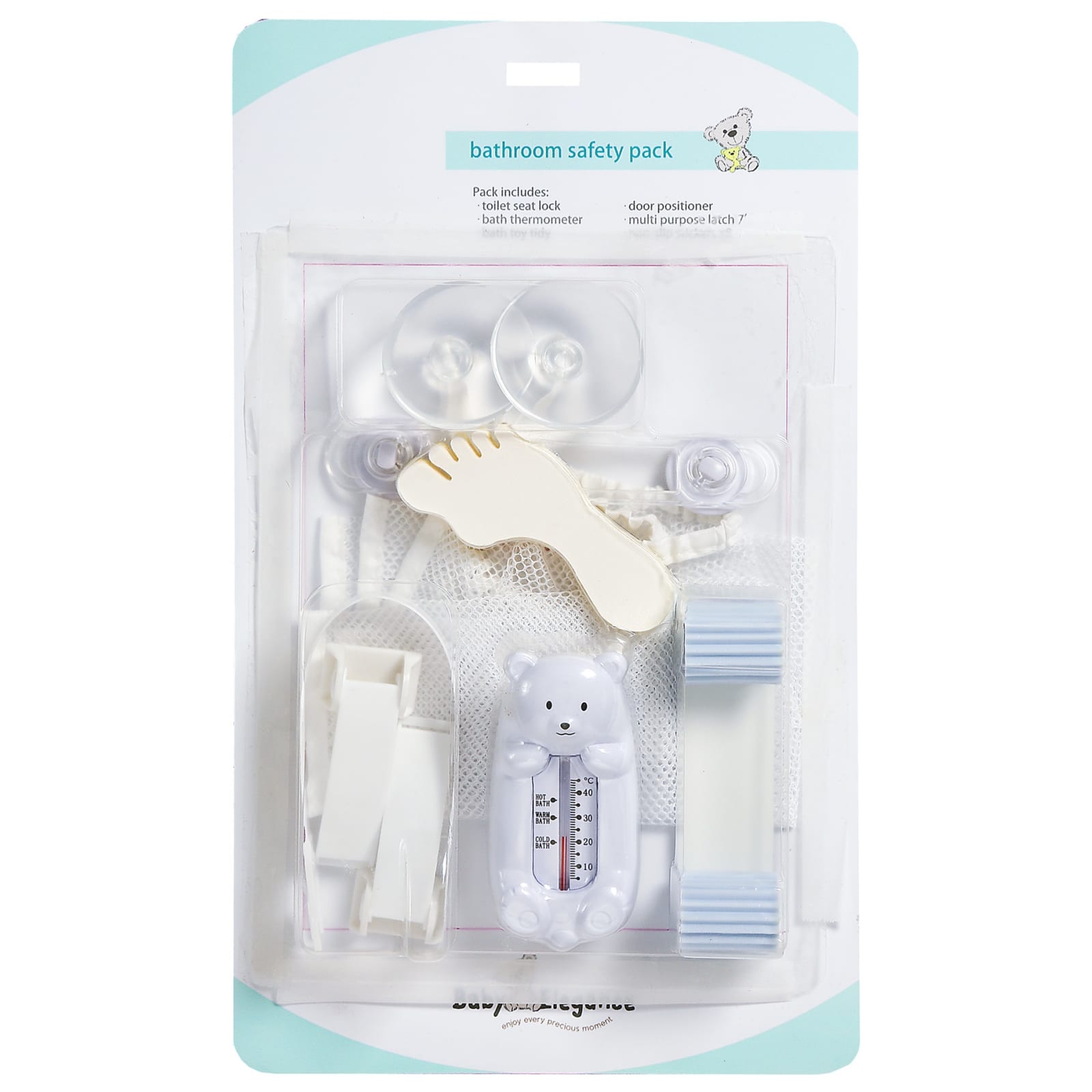 Baby Elegance Home Safety Bathroom Pack - Happy Baby