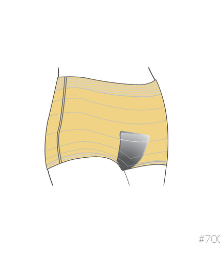4 x Hospital Panties White - Happy Baby