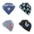 Ziggle Bandana Dribble Bib - 4 pack - Happy Baby