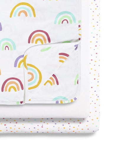 SNUZ 3 Piece Bedding Set - Happy Baby