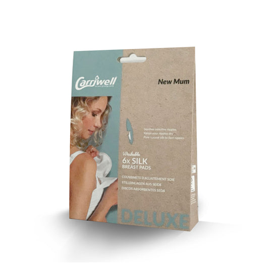 Carriwell 6 x Silk Breast Pads White - Happy Baby
