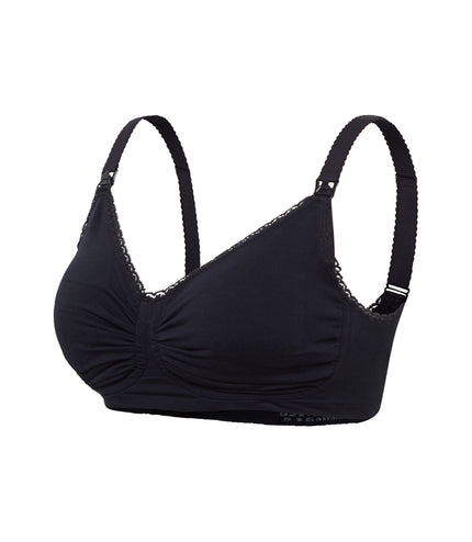 Maternity & Nursing Bra with Carri-Gel Support White - Happy Baby