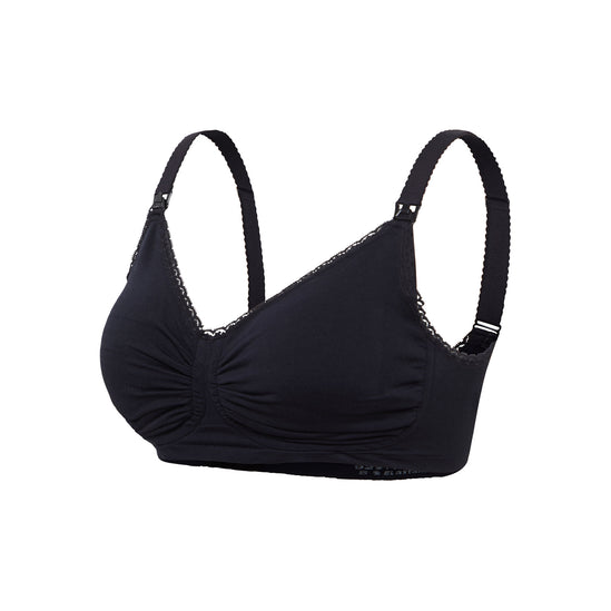 Maternity & Nursing Bra with Carri-Gel Support White - Happy Baby