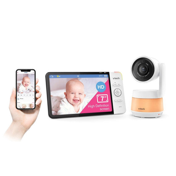 VTech 7" Smart Wi-Fi Pan & Tilt Video Baby Monitor