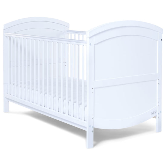 Walt Cot Bed White - Happy Baby