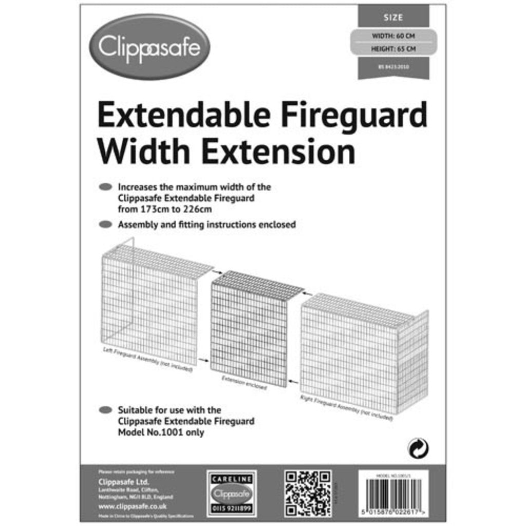 Clippasafe Extendable Fireguard Extension