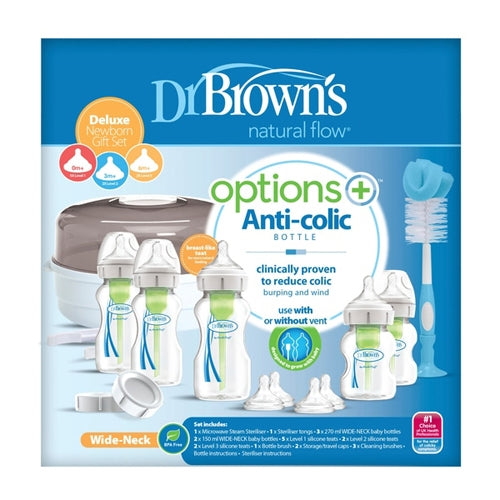 Dr Brown's Options+ Microwave Steriliser Deluxe - Happy Baby