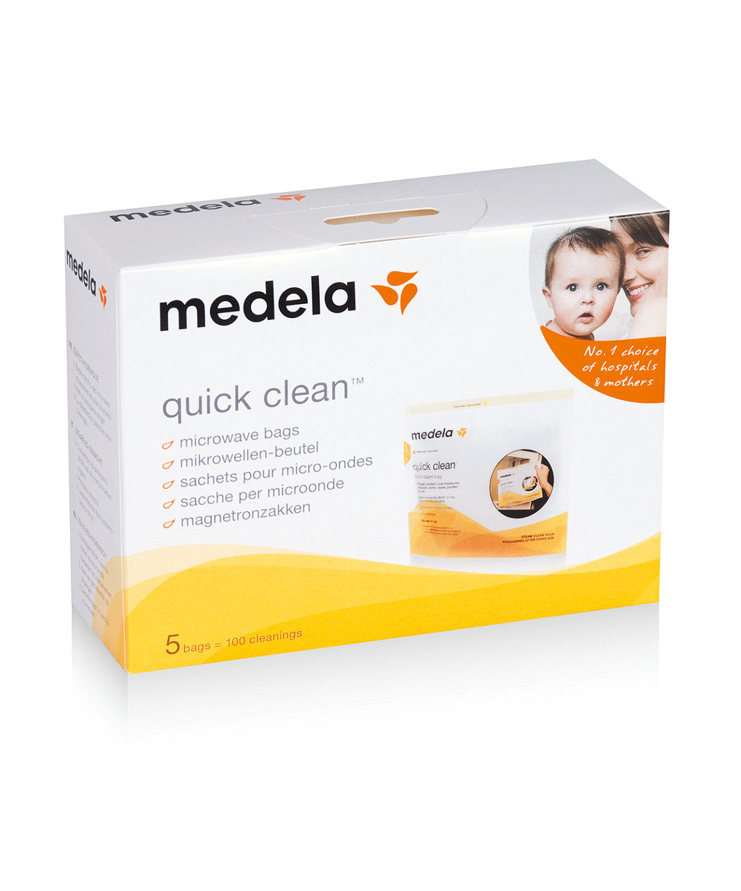 Medela Quick Clean Microwave Sterilising Bags - Happy Baby