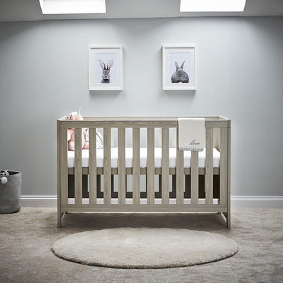 Nika Cot Bed – Grey Wash - Happy Baby