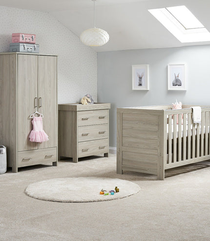 Nika 3 Piece Room Set - Grey Wash - Happy Baby