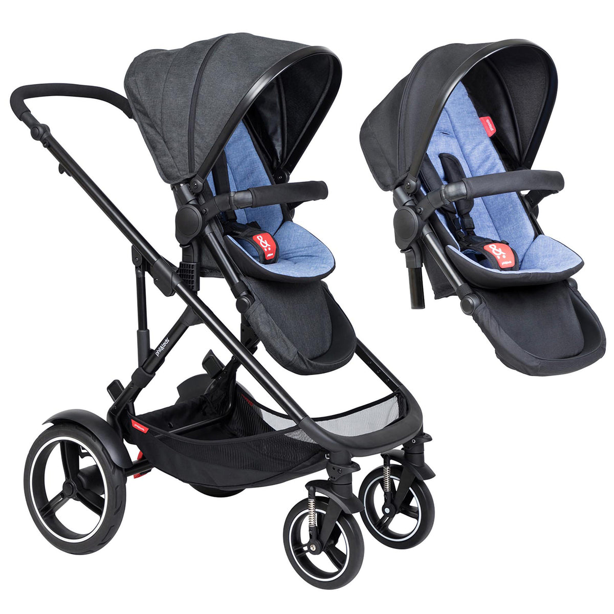 Phil & Ted Voyager Pushchair - Happy Baby