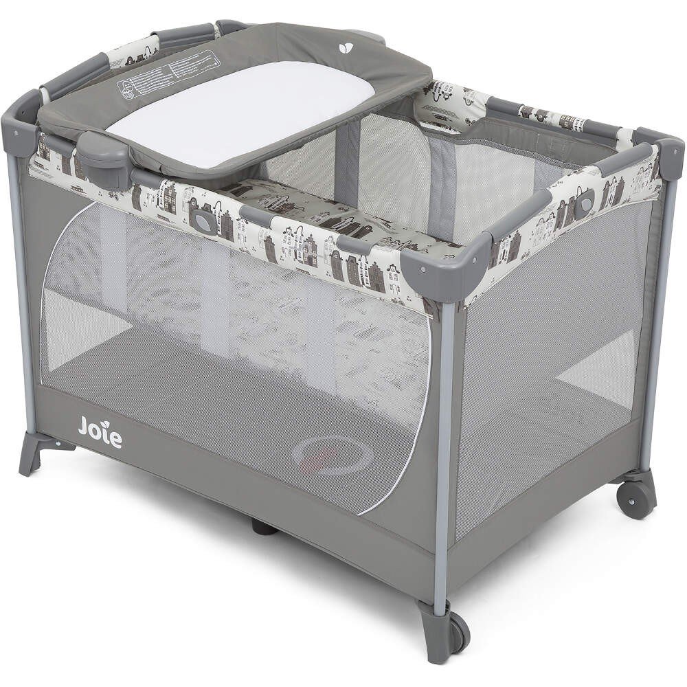 Joie Commuter Travel Cot with Cot Top Changer - Happy Baby