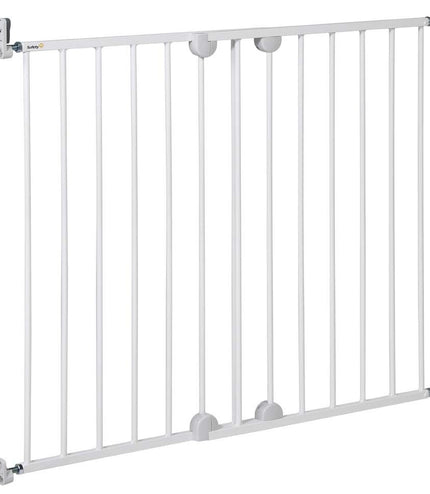 Safety 1st Wall-Fix Stair Gate White Metal - Happy Baby